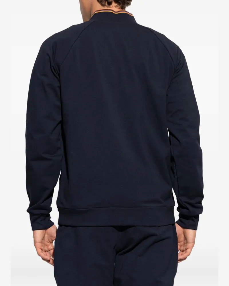 Paul Smith Artist Stripe Trim Jacket — Navy Navy