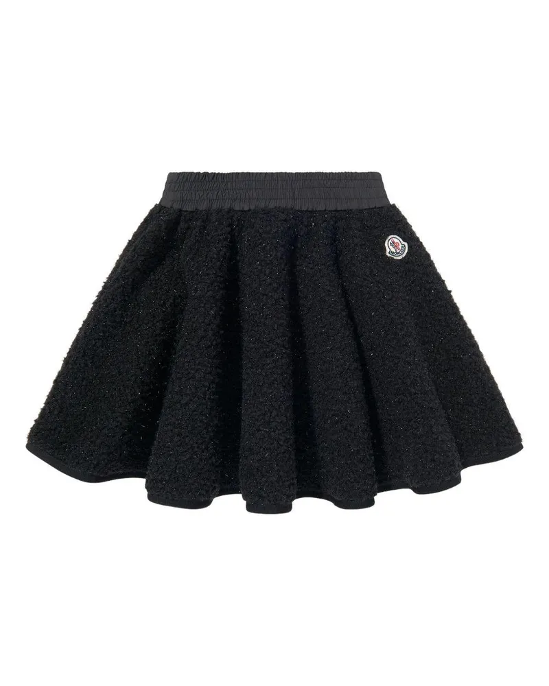Moncler Girls' Enfant Skirt Black Polyester; Lining: Polyamide Black