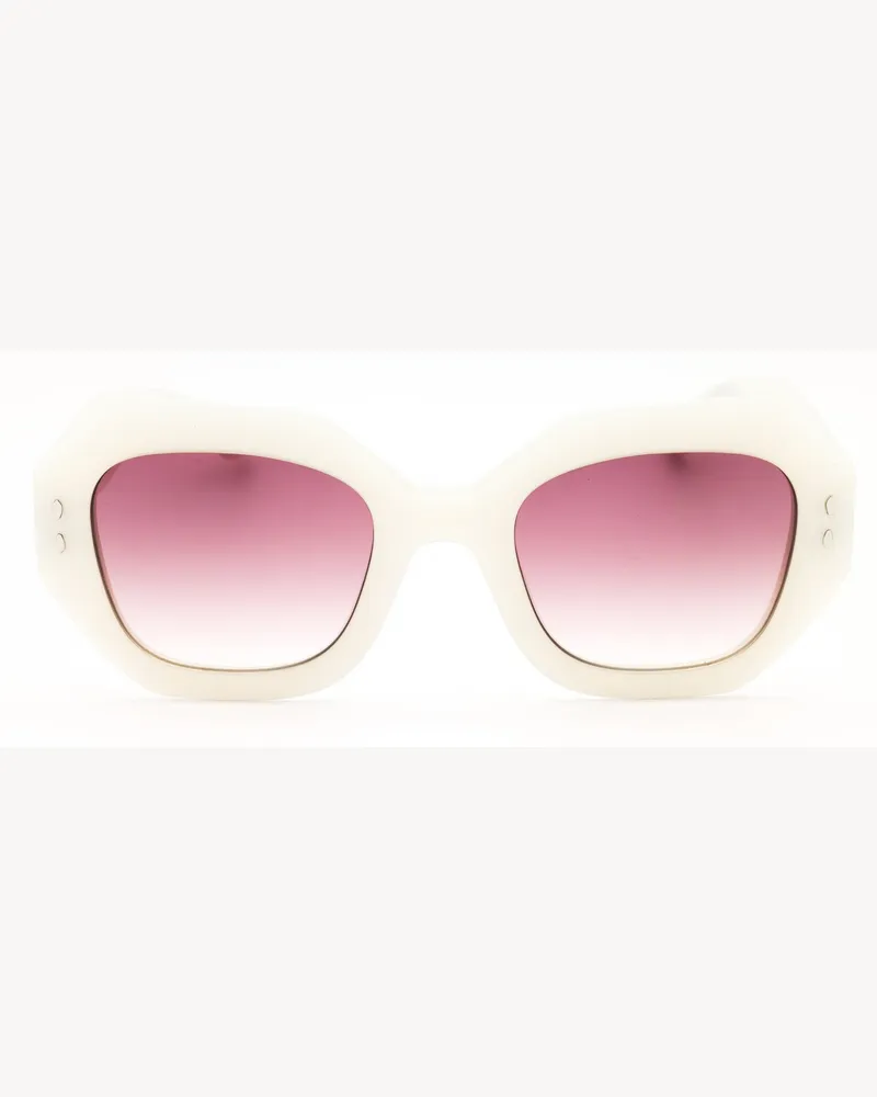 Isabel Marant Women's Im 0173-S Sunglasses White White