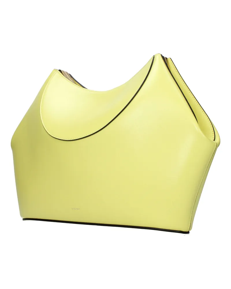Givenchy Leather Clutch — Yellow Yellow