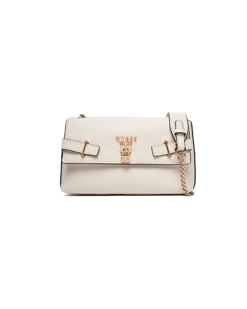 Guess Polyurethane Crossbody Bag — Beige Beige