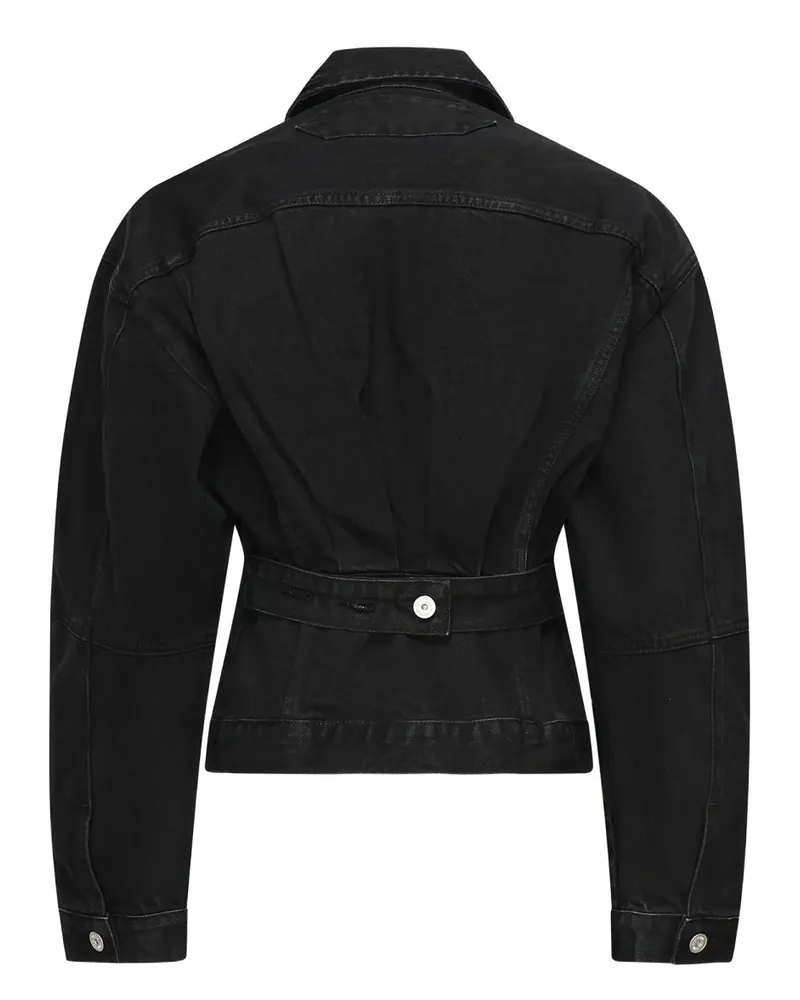 Jacquemus De-Nimes Jacket — Black Black