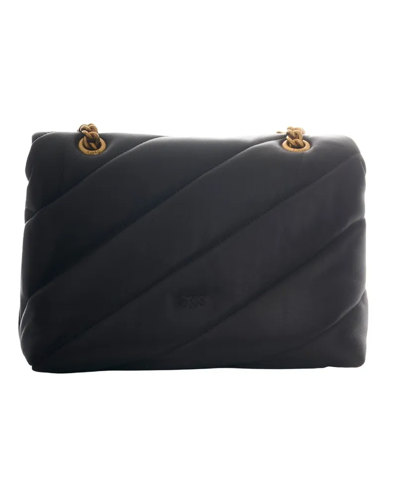 Pinko Love Puff Shoulder Bag — Brown Brown