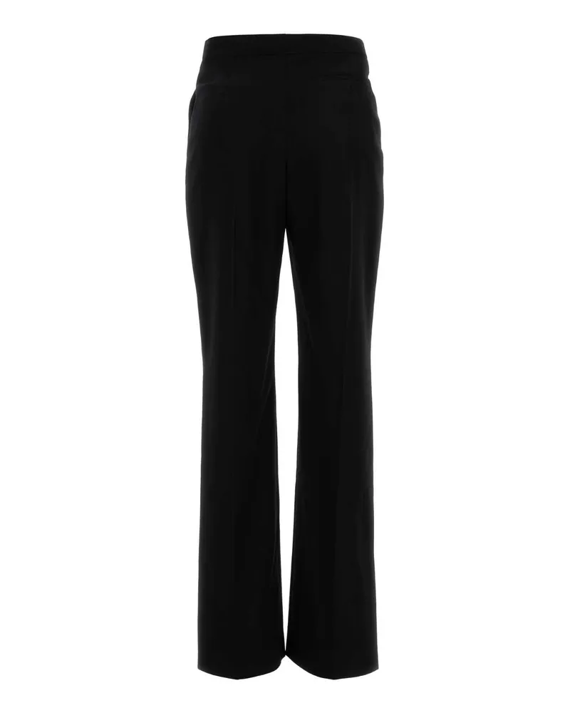 Givenchy Women's Black Wool Pant Exterior: Pantaloni Trousers Black