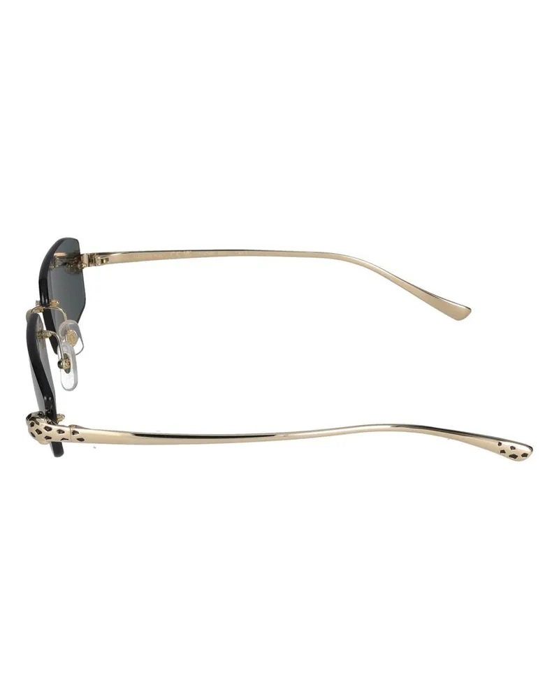 Cartier Unisex Sunglasses Ct0474s 003 Gold Green 18-145 Metal Gold