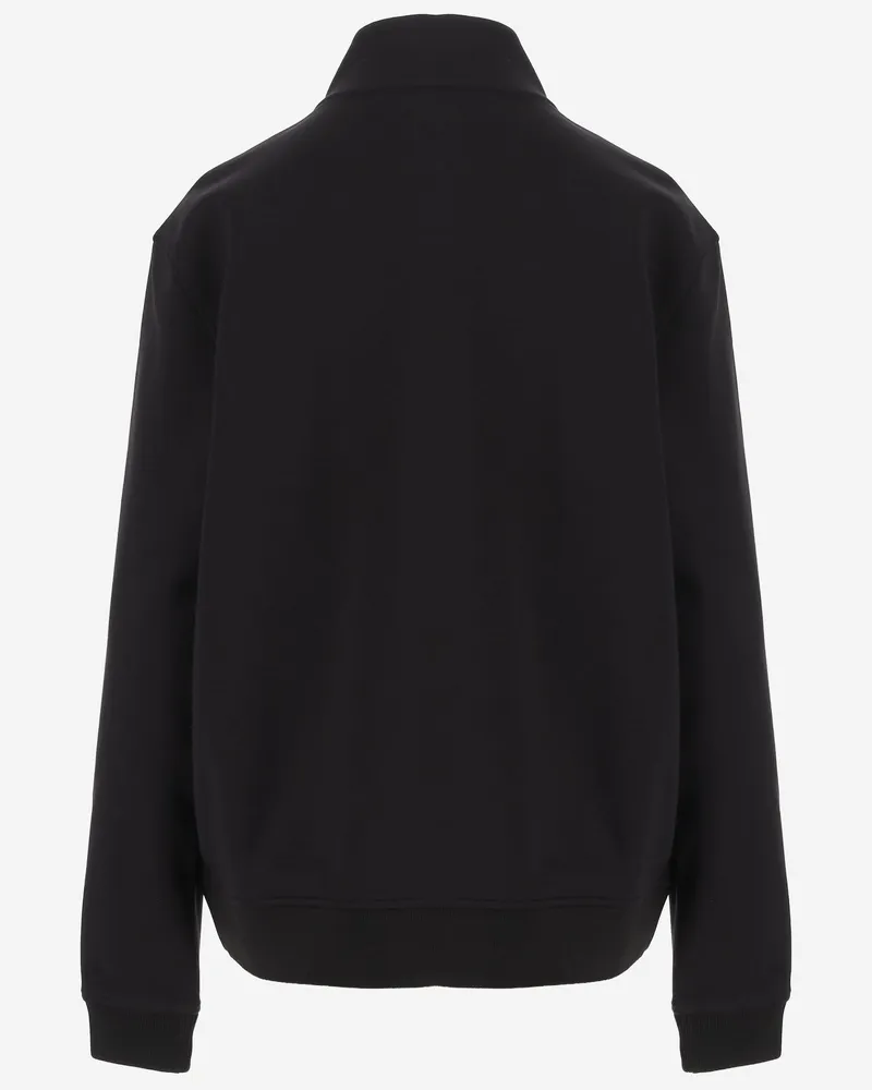 Emporio Armani Men's Sweatshirt Modal Jersey Black Sweatshirts Sweater Black