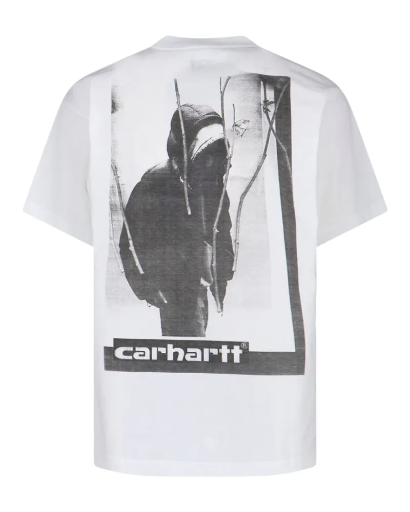 Carhartt WIP Men's T-Shirts And Polos White Organic Cotton White
