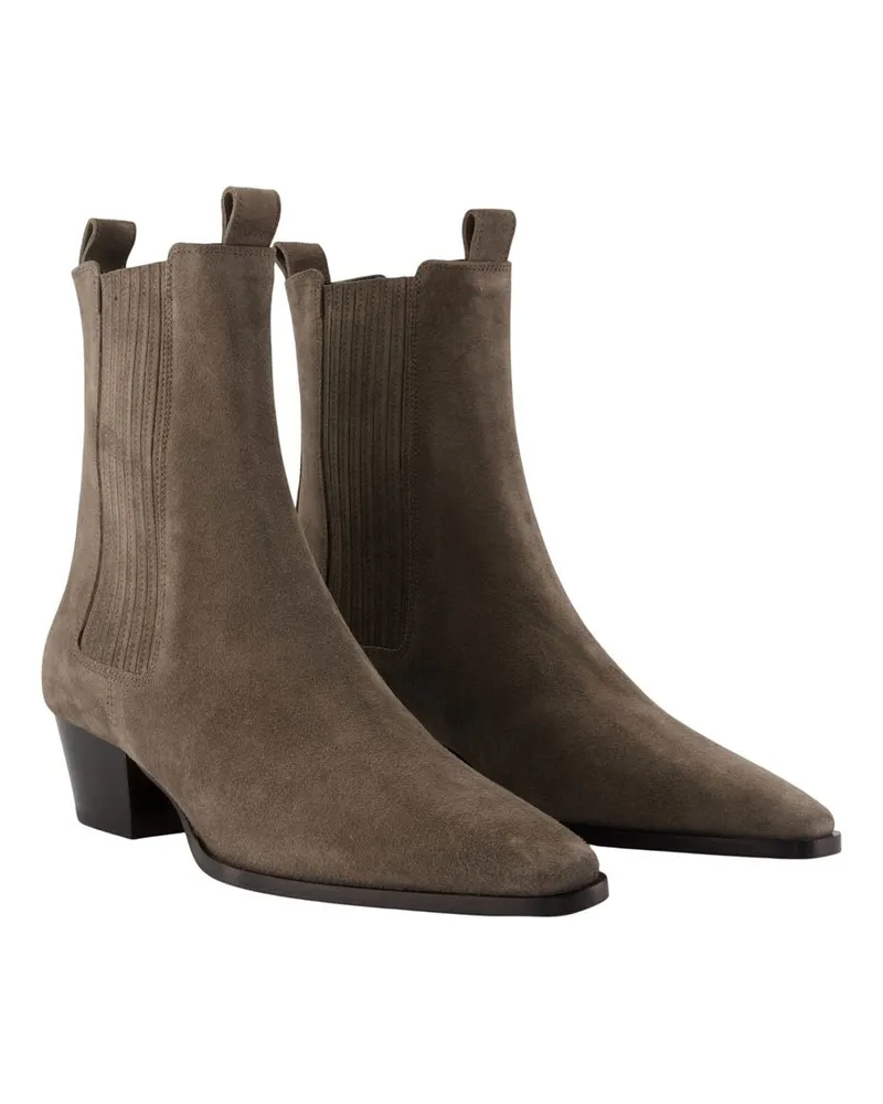 aeyde Ankle Boot — Gray Gray