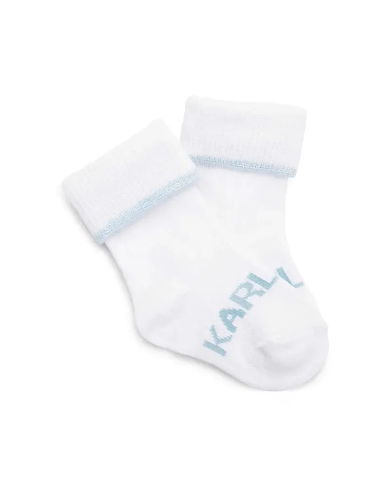 Karl Lagerfeld Cotton-Blend Socks — Multicolor Multicolor