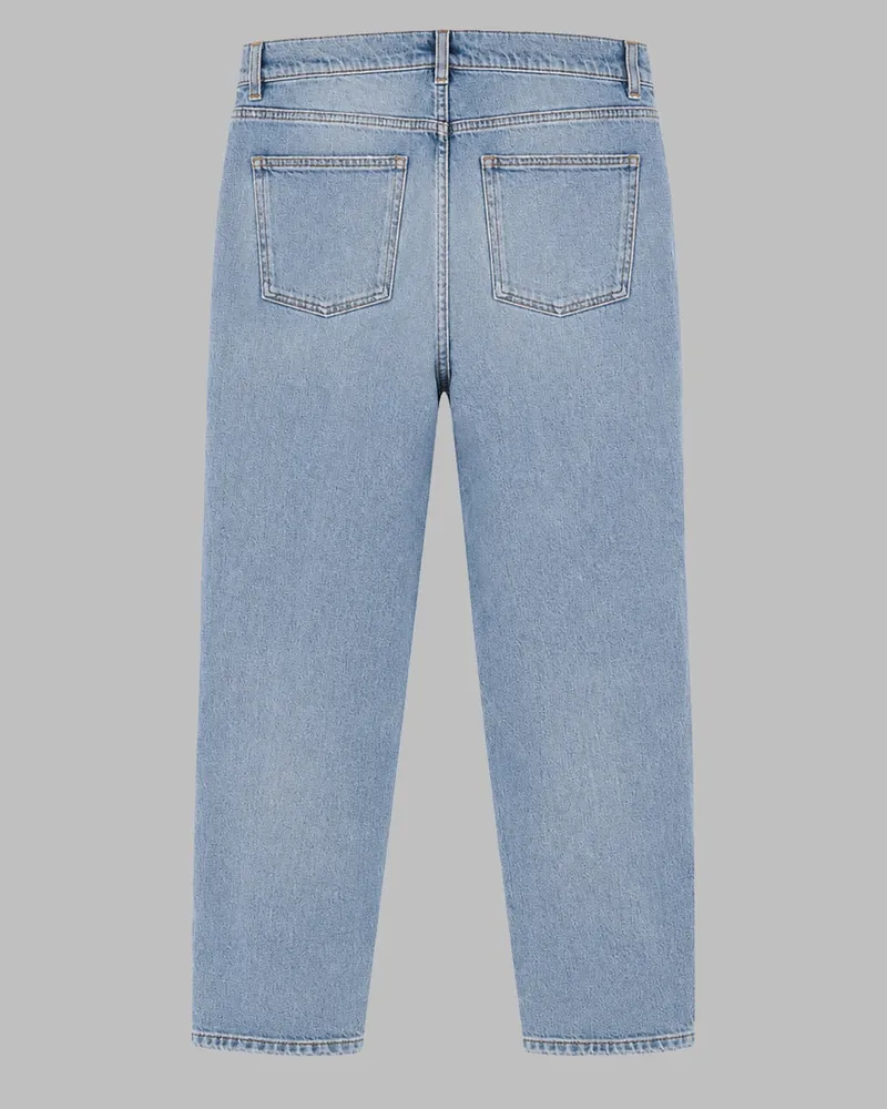 LARDINI Cotton Denim Jeans — Blue Blue