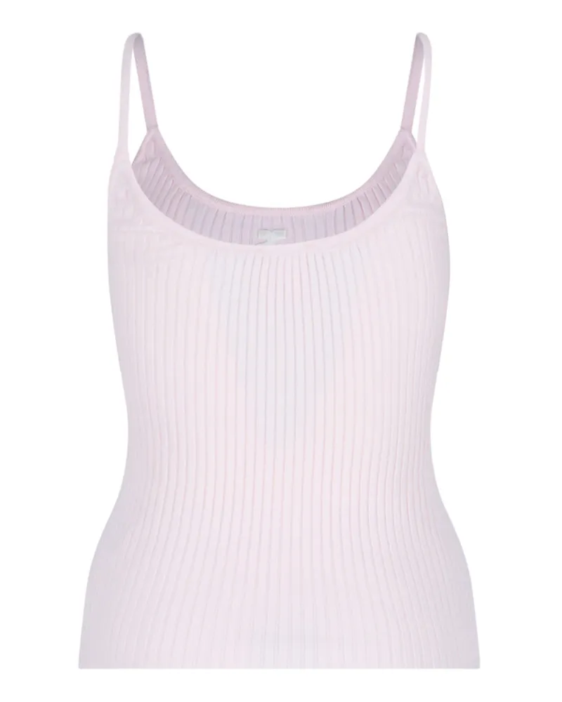 Courrèges Women's Top Pink Viscose Pink