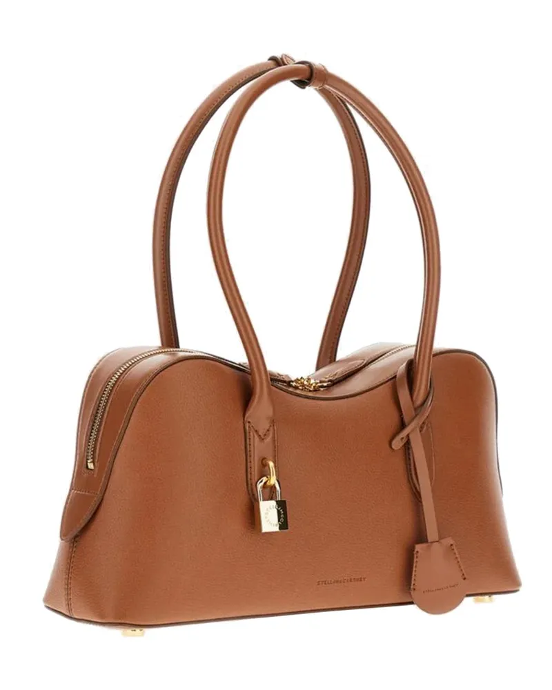 Stella McCartney Women's Medium Shoulder Bag Ryder Buff Polyamide Beige