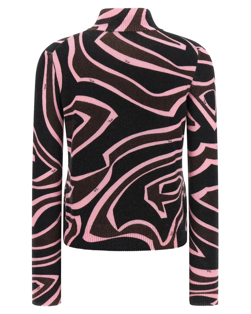 Emilio Pucci Labirinto Sweater — Black Black