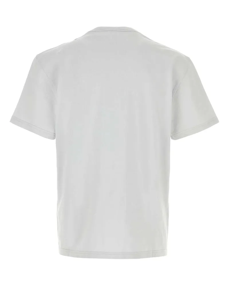 Alexander McQueen Stone Exterior: Cotton T-Shirt T-shirts And Polos Gray