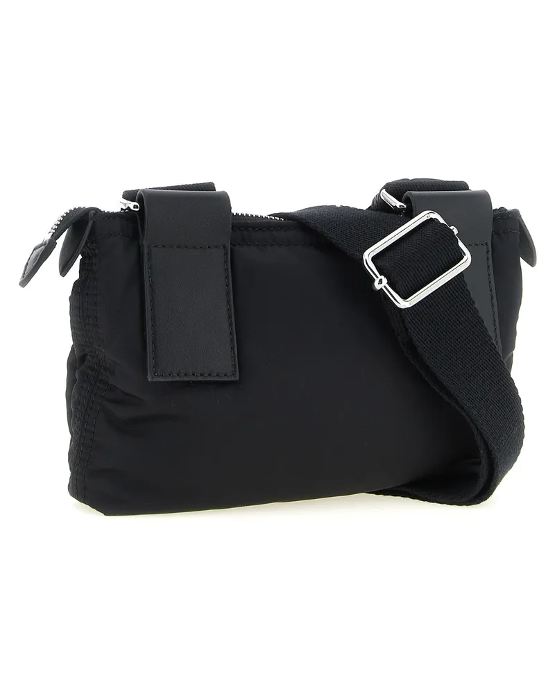 Maison Margiela Men's Black Polyamide Crossbody Bag Black