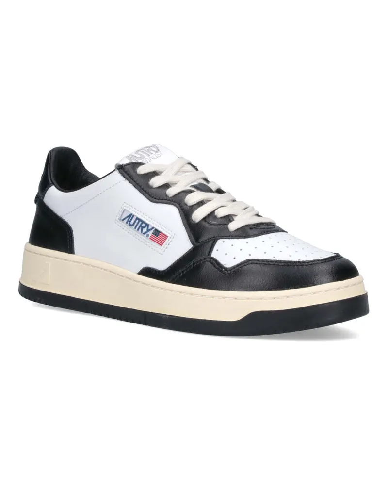 AUTRY Men's Sneakers White Upper: Cow Leather White