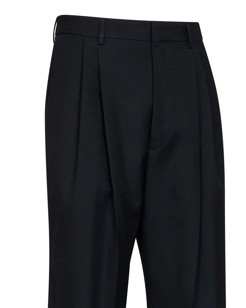 Dries van Noten Panrom Trousers — Black Black
