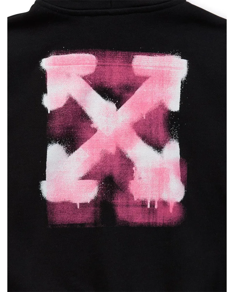 OFF-WHITE Arrowspray Sweatshirt — Black Black