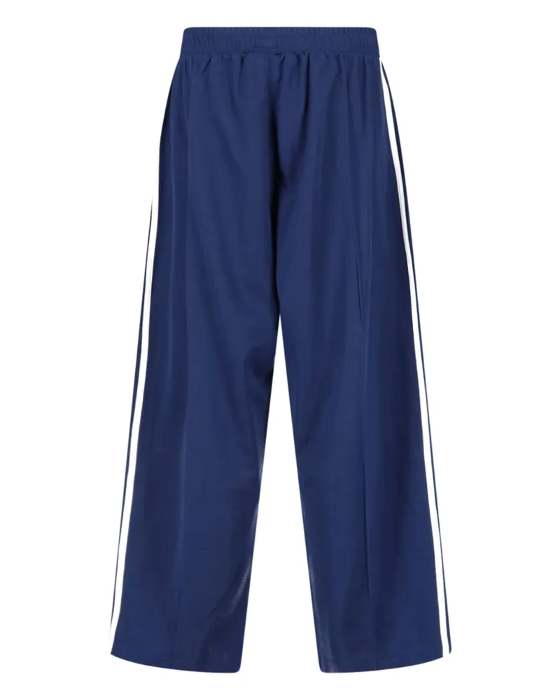 adidas Men's Trousers Blue Cotton-Bci-Recycled Polyester Cotton-bci/recycled Navy