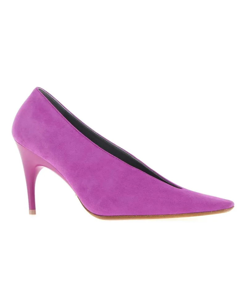 Balenciaga 869817wcb31 5076 Azaleegold Scarpe Con Tacco High Heel Shoes Purple