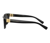 0DG4532 Acetate Cat-Eye Sunglasses — Black