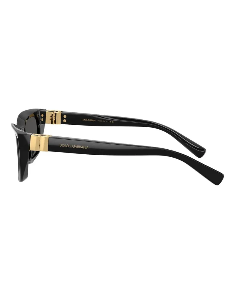Dolce & Gabbana 0DG4532 Acetate Cat-Eye Sunglasses — Black Black