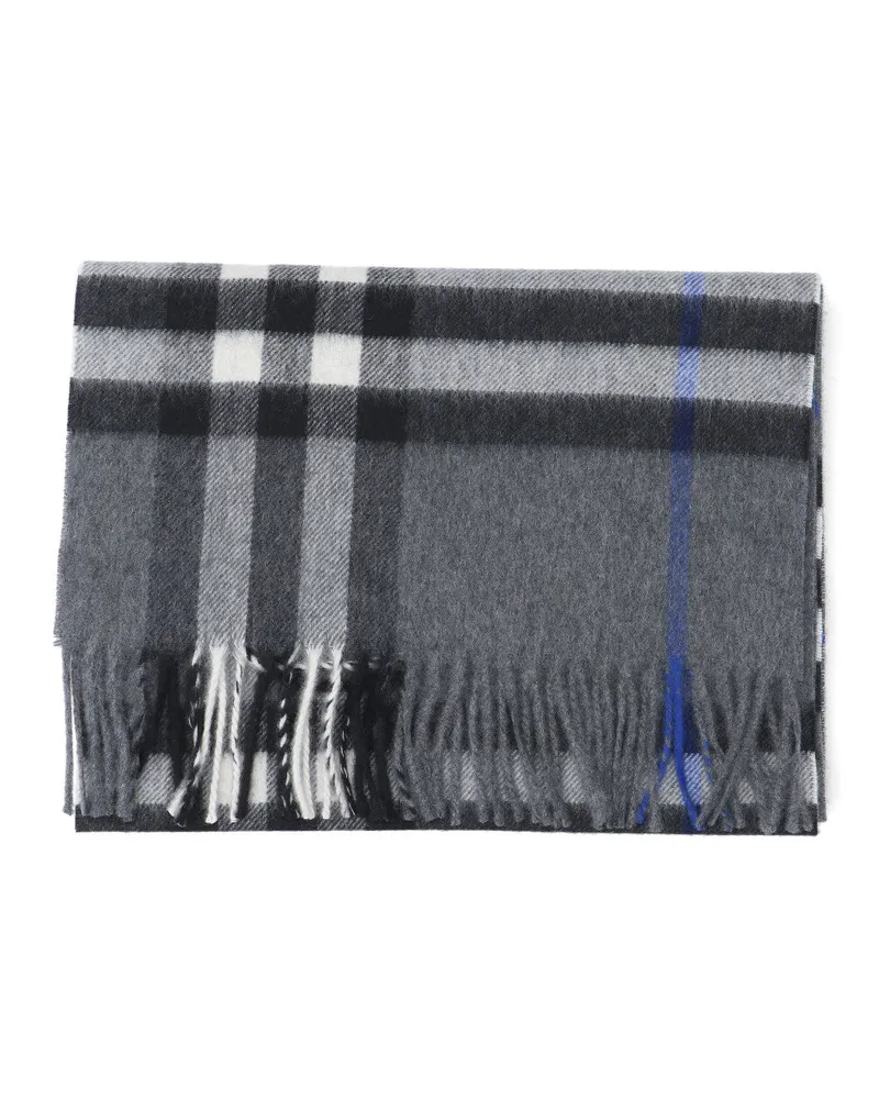 Burberry Women's Scarfs Grey Cashmere Gray