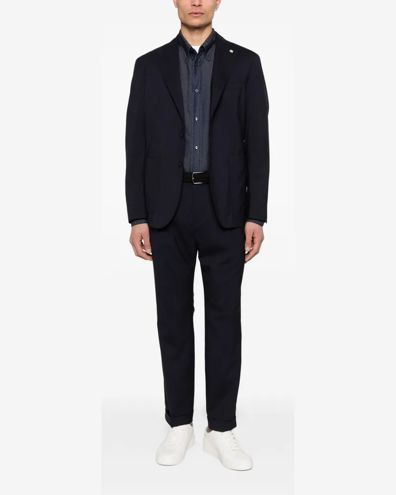 Emporio Armani Denim Shirt — Navy Navy