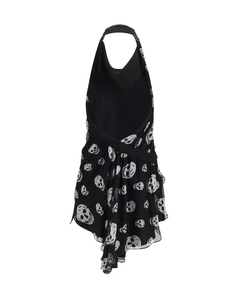 Alexander McQueen Women's Black Silk Scarf Clothing Black