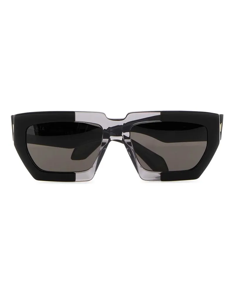 Alaïa SUNGLASS Acetate Sunglasses — Black Black