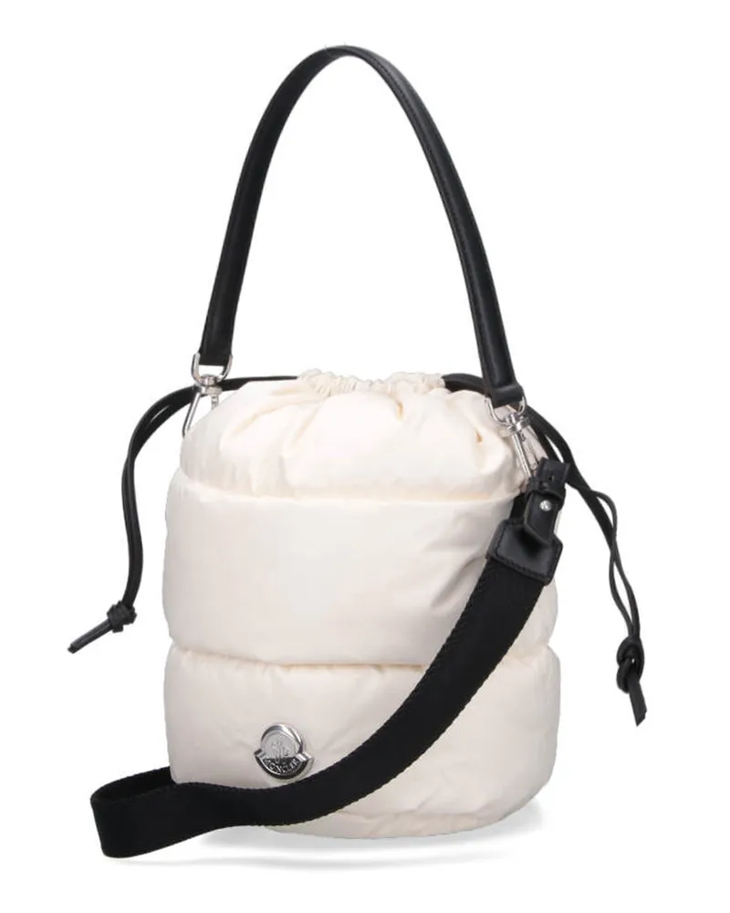 Moncler Women's Bags White Outer: Polyamide White