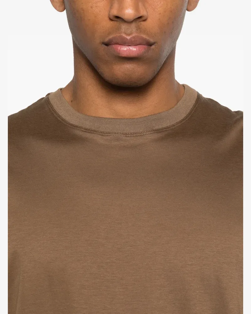 Kiton Men's Crew-Neck T-Shirt Ss26 M 
