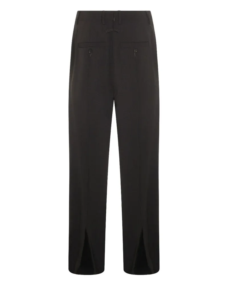 Jean Paul Gaultier Women's The Black Stirrup Trousers Polyamide Black