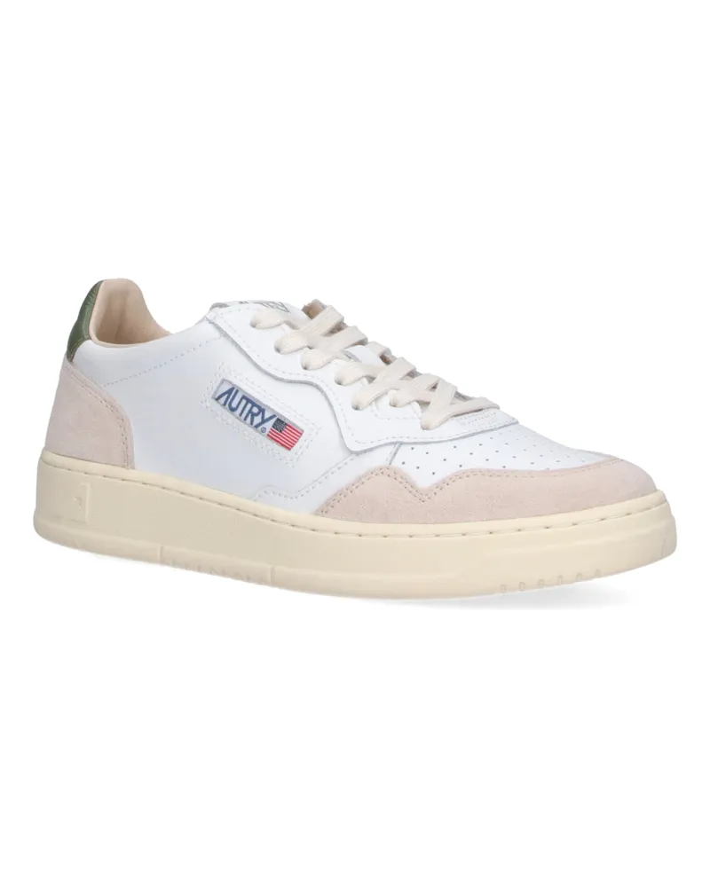 AUTRY Men's Sneakers White Upper: Cow Leather White