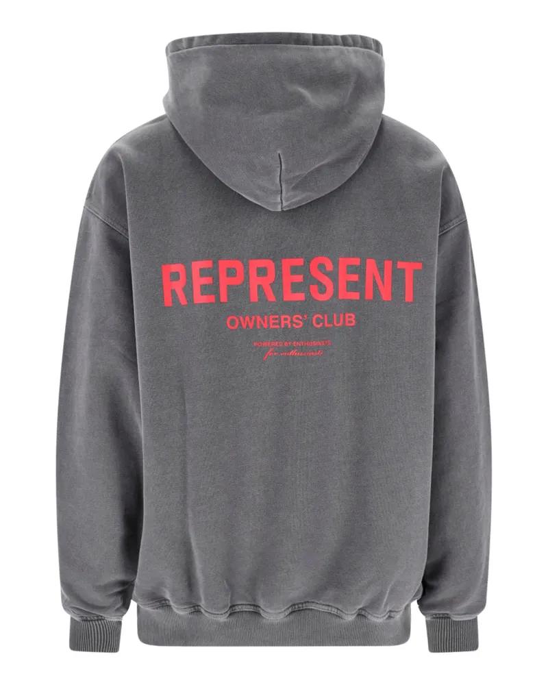 REPRESENT Men's Sweaters Grey Cotton Gray