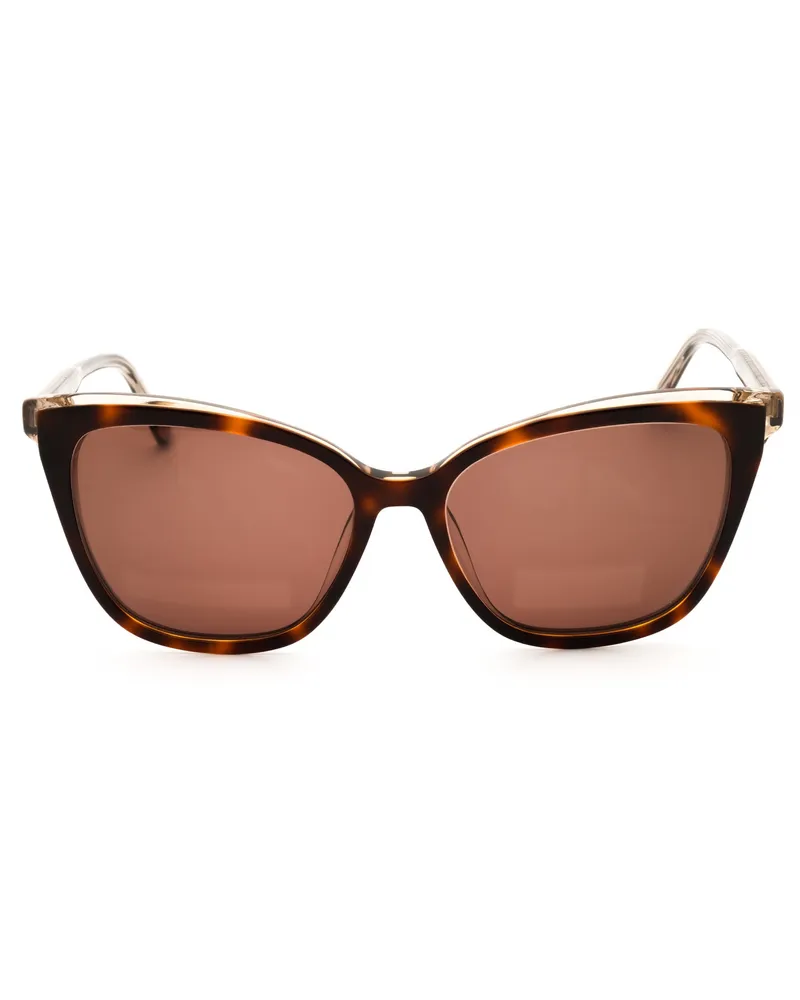 Nine West Women's Nw660s Sunglasses Brown Brown