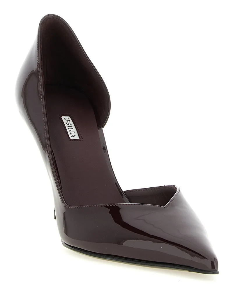 Le Silla Vivienne Pump — Burgundy Burgundy