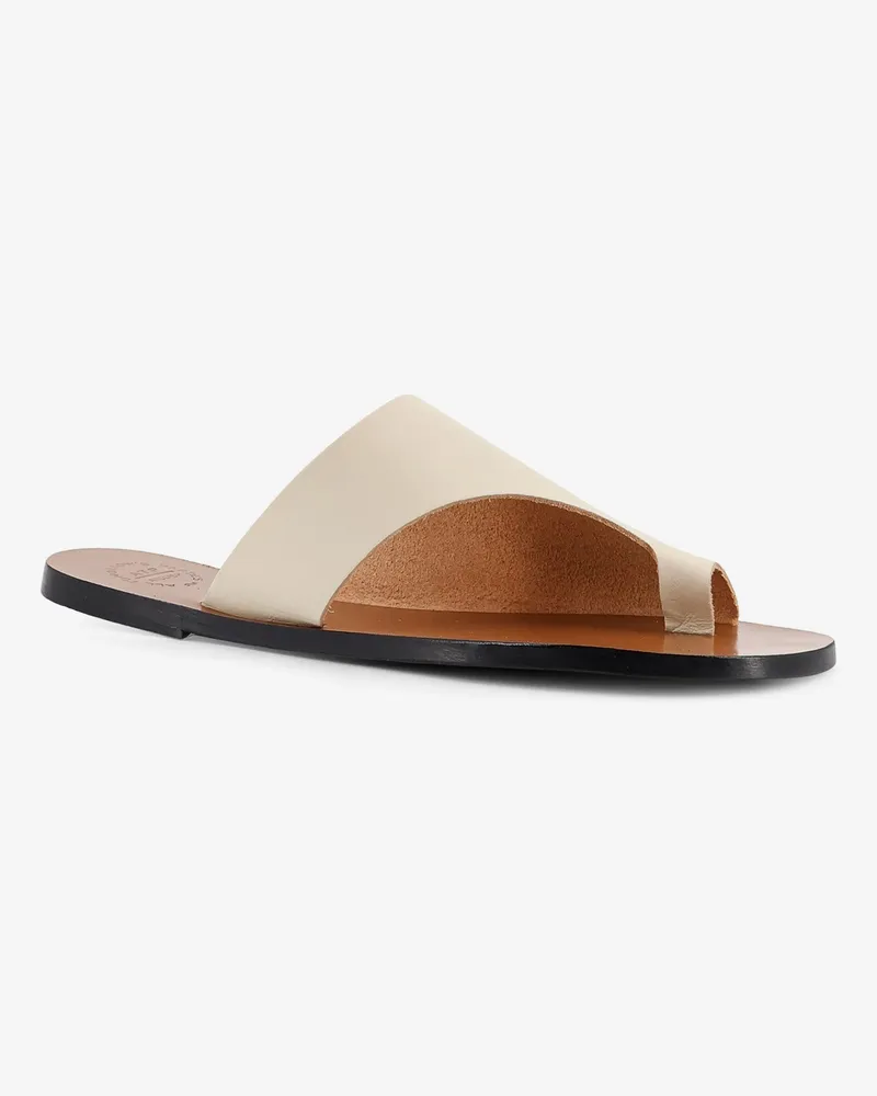 ATP Atelier Women's Sandals Rosa Leather Beige Beige