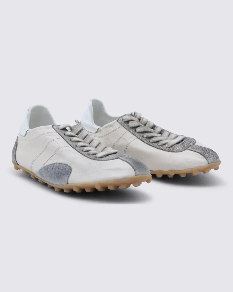 Maison Margiela Women's Sneakers Cream-White-Grey Pbv Cream/white/grey Multicolor