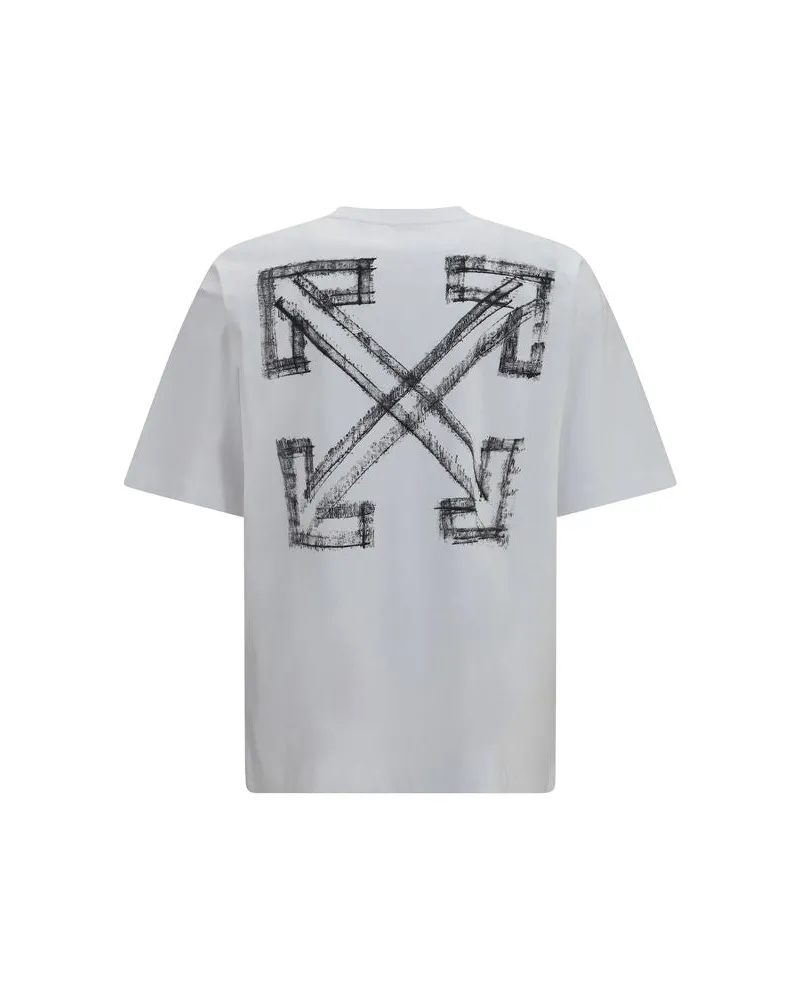 OFF-WHITE Men White Cotton Sportswear Clothing White