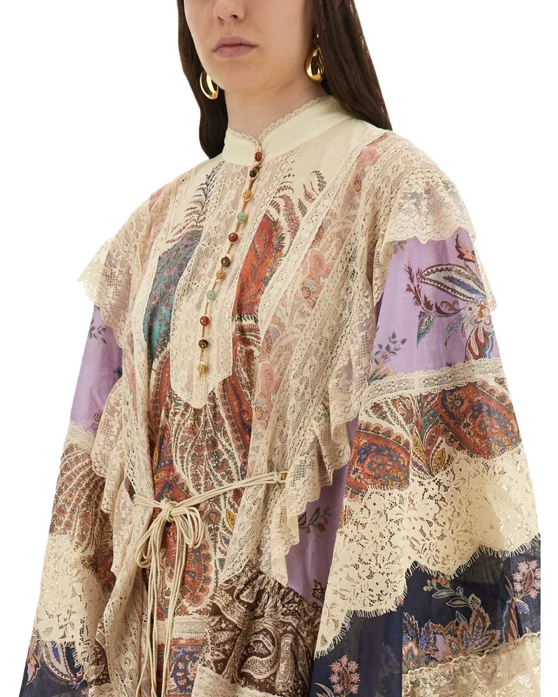 Zimmermann Rhiannon Dress — Multicolor Multicolor