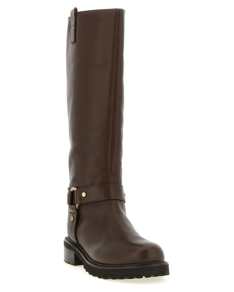 Twin-Set Boot — Brown Brown