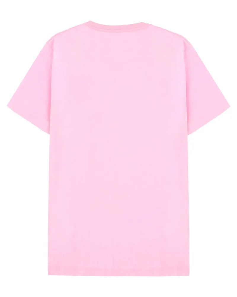 Ralph Lauren Logo-Embroidered Cotton T-Shirt — Pink Pink