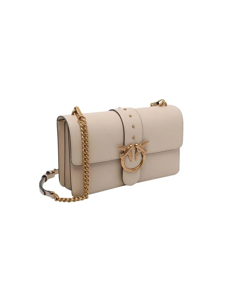 Pinko Crossbody Bag — Beige Beige