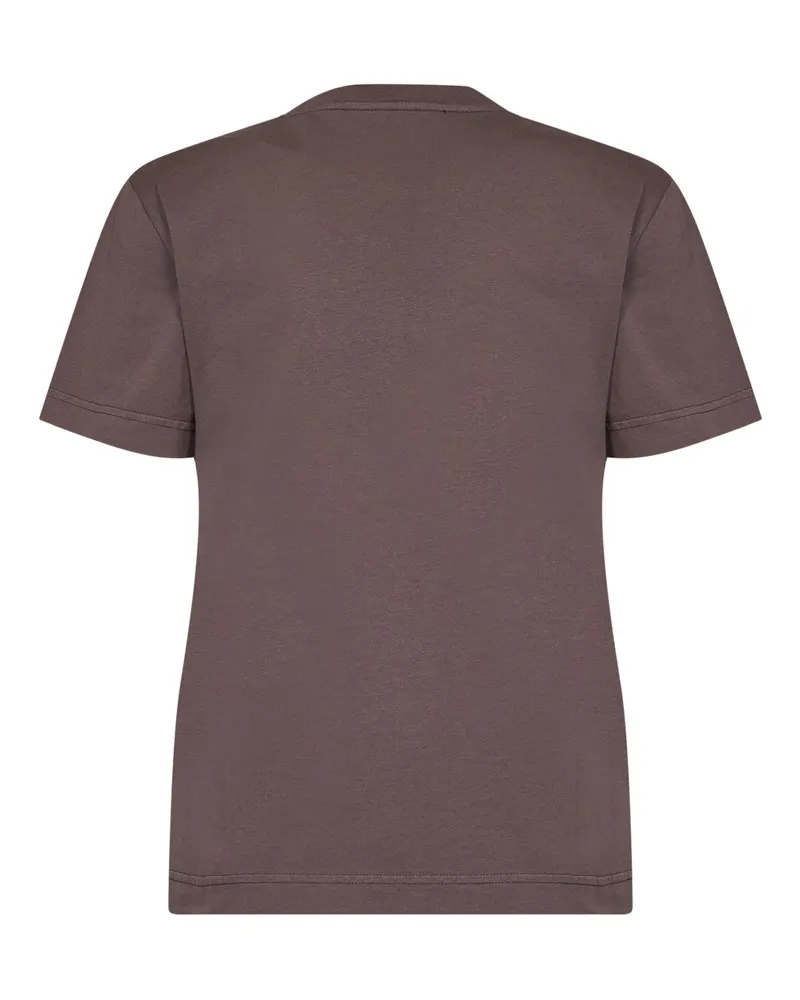 Jacquemus The Gros Grain T-Shirt — Brown Brown
