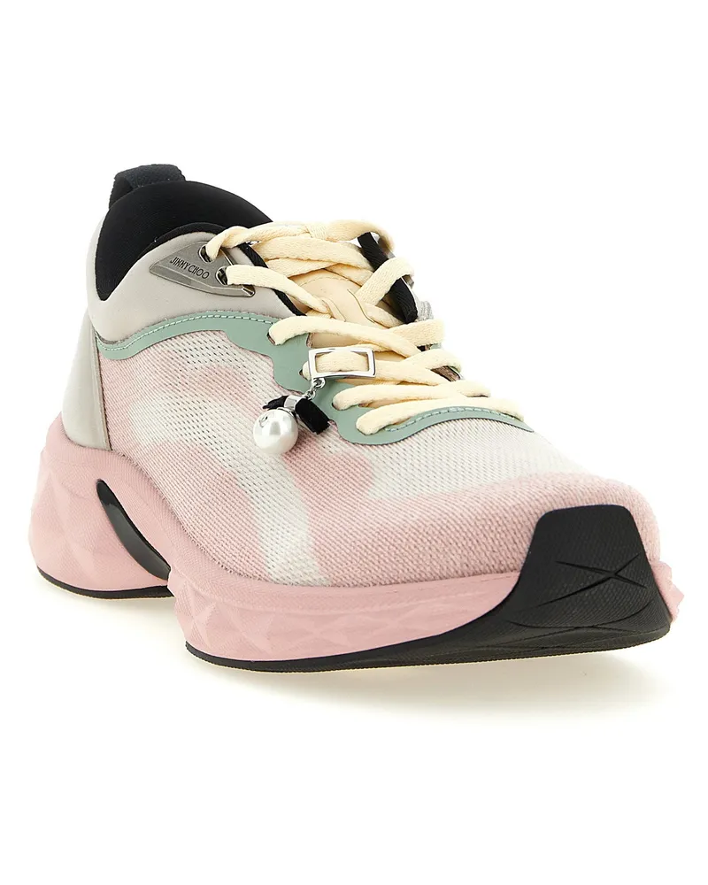 Jimmy Choo Diamond Run Sneaker — Pink Pink