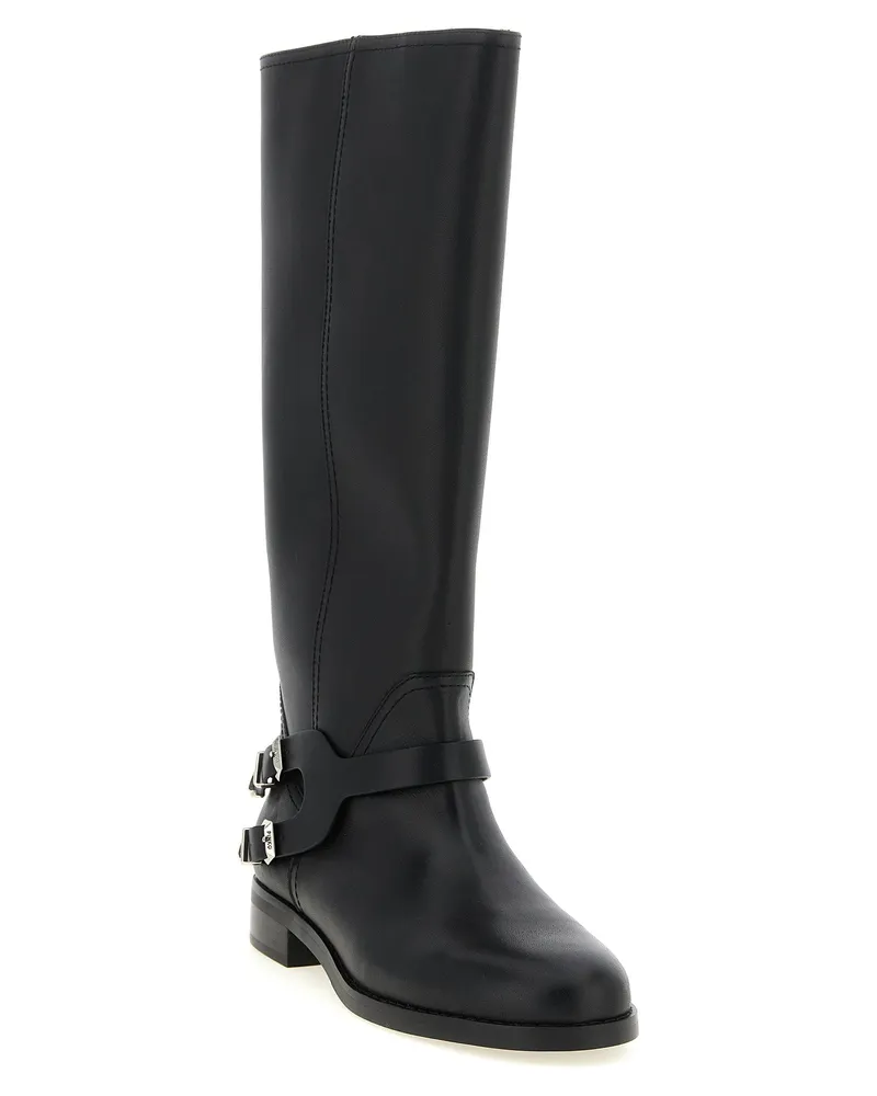 Pinko Cheval Boots — Black Black