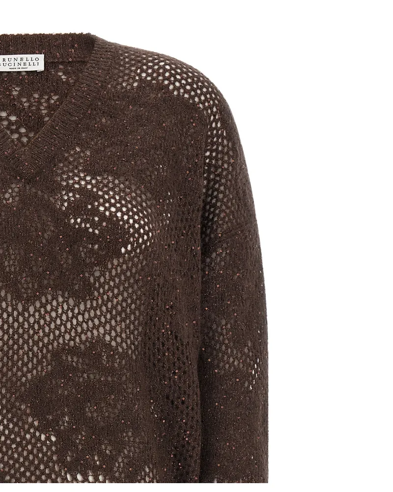 Brunello Cucinelli Sweater — Brown 