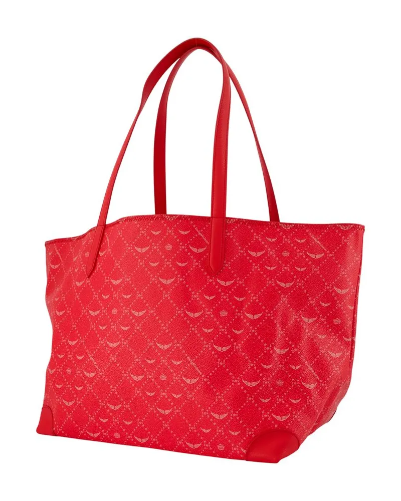 Zadig & Voltaire Women's Xl Z Monogram Tote Bag -  Synthetic Red Totes-Shopping-Bags Red