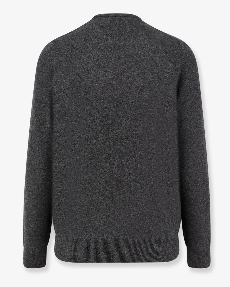 Ralph Lauren Men Crew-Neck Wool Sweater Grey Gray